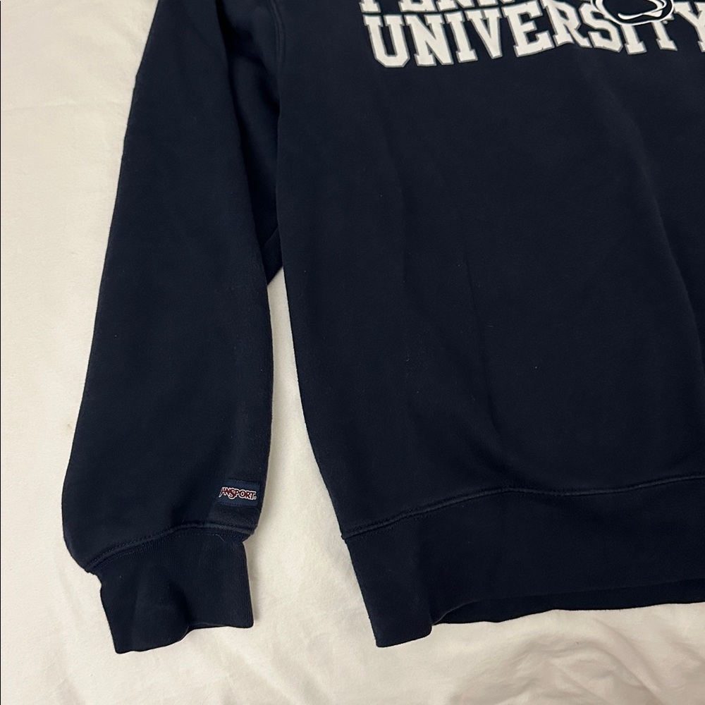 Jansport Crewneck Sweatshirt Navy with White Penn State University - Size M - Picture 4 of 6